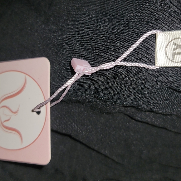 Black Midi Tiered Skirt Whimsygoth Women's XL NWT - Picture 4 of 7